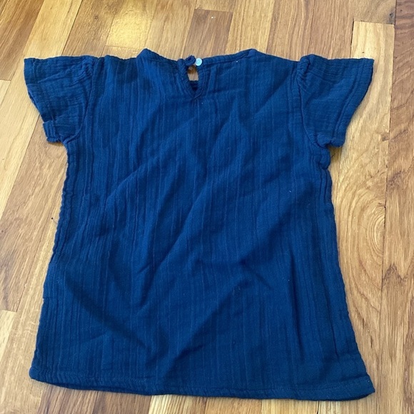 Ethel + Row Girls Blue T-Shirt Size 8 - Picture 6 of 7